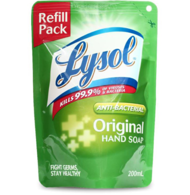 Lysol Ph Liq Handwash Original 200ml (POUCH)