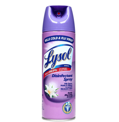 Lysol Spray Em Breeze 340gm 1’s L4096
