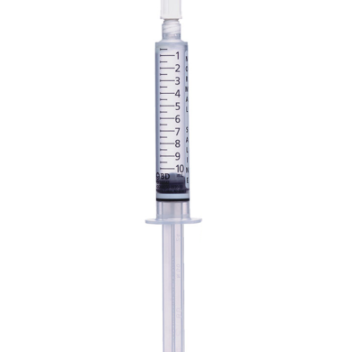 BD Posiflush Syringe 10ml Saline Fill