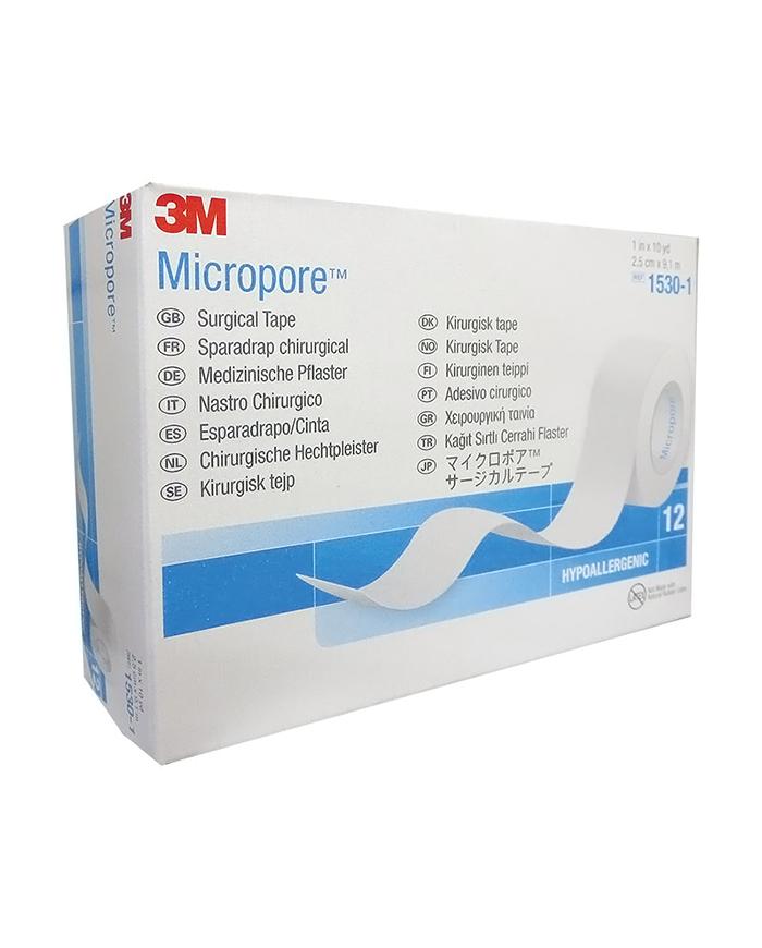 3M Micropore Tape 3 x 10Y -1530-3 – Berovan