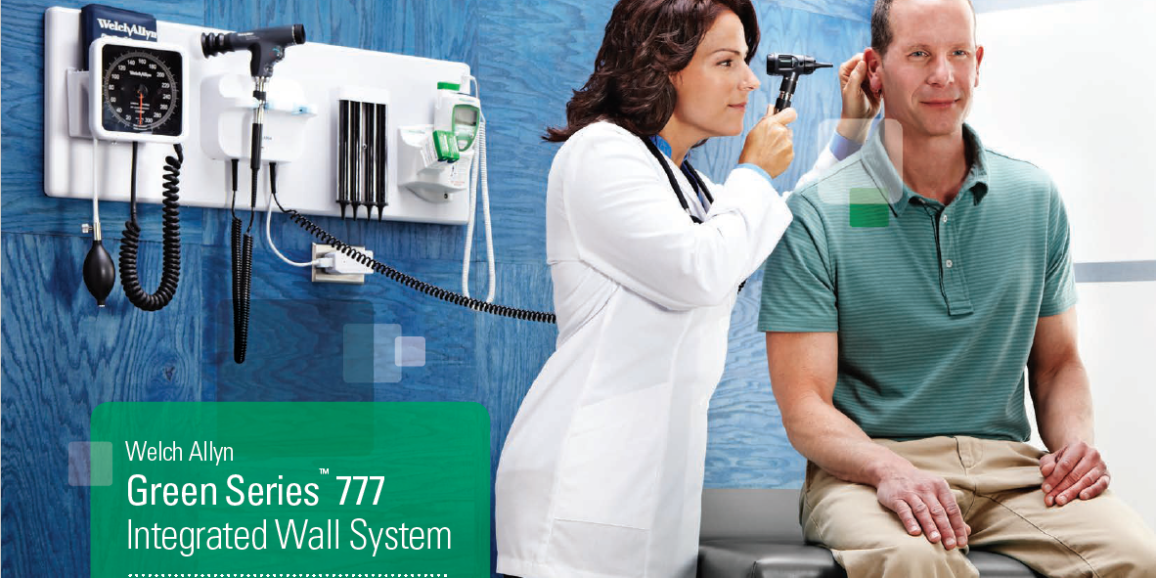 WELCH ALLYN GREEN SERIES 777 INTEGRATED WALL SYSTEM