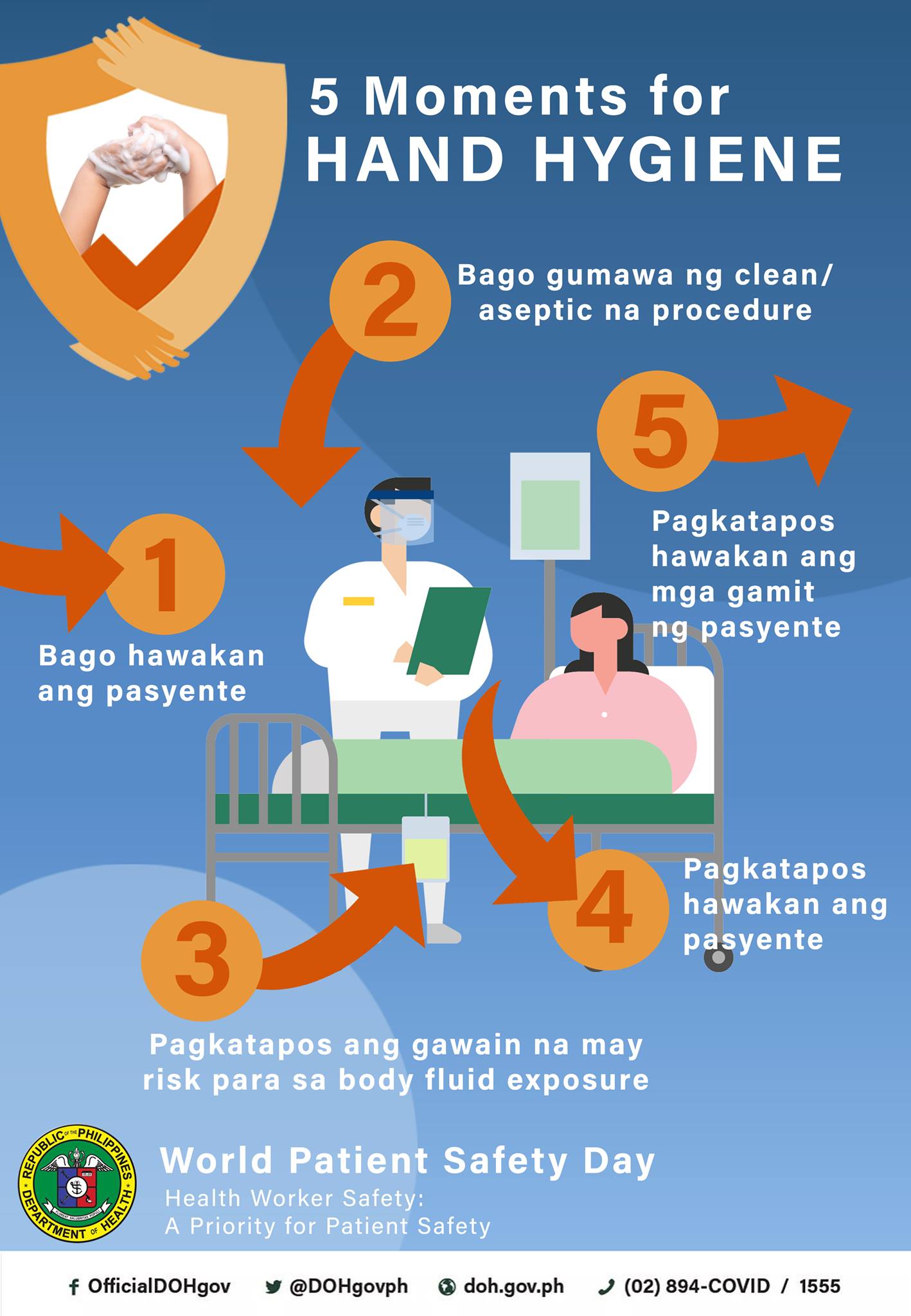 BASAHIN ?
 Kahapon lamang ay ipinagdiwang natin ang #WorldPatientSafetyDay! Bila…