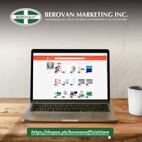 Visit us at 
 For Inquiries: Berovan Marketing Inc. North Road, Brgy. Tabok, Mandaue City, 6014, Ceb…