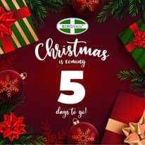 5 days to go before Christmas. 
 Visit our website at  for faster response.