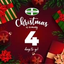 4 days to go before Christmas. 
 Visit our website at  for faster response.