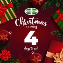 4 days to go before Christmas. 
 Visit our website at  for faster response.