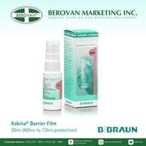 ?. ????? ??????® ??????? ???? (28ml)
 Askina® Barrier Film is a rapid drying, transparent, breathabl…