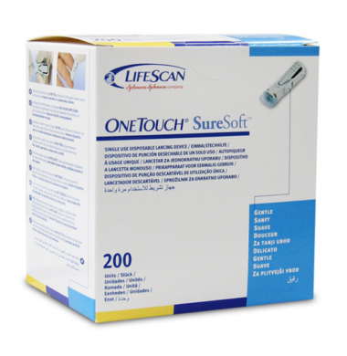 One Touch SureSoft Hosp Gent Lancet